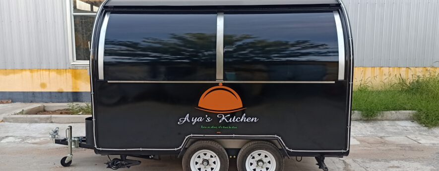 different types food trailers