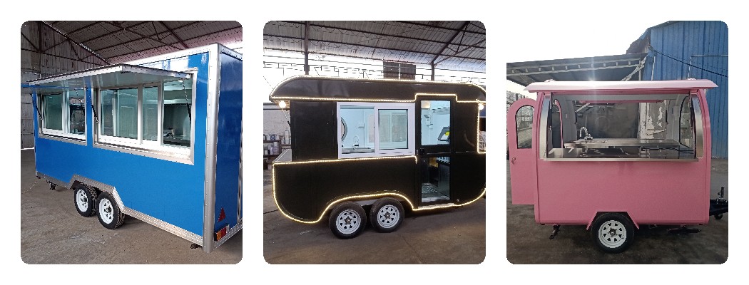 types of food trailers for sale