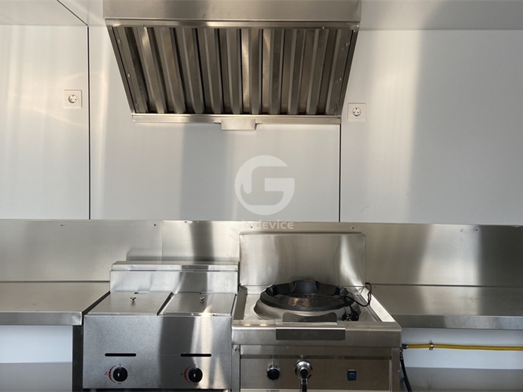 Container kitchen gas equipment