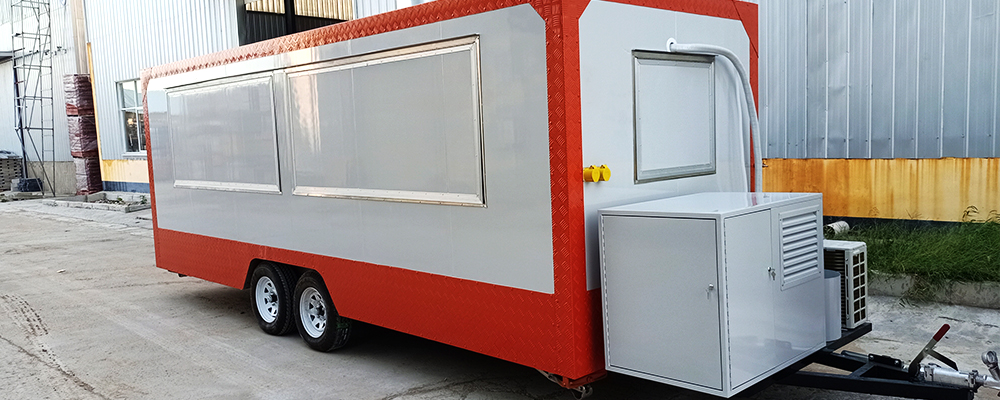 mobile food trailer business