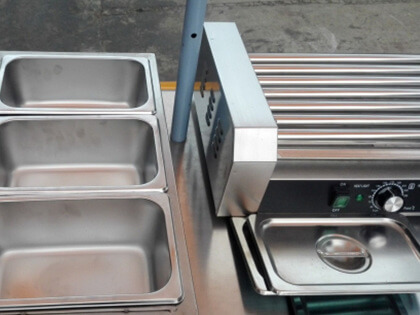 hot dog cart equipment