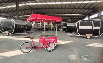 ice cream bike cart