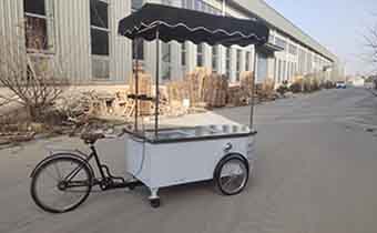 ice cream bike cart