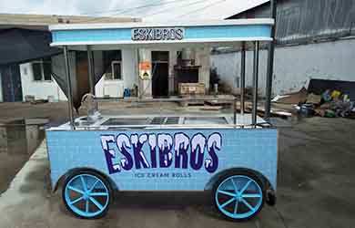 Custom ice cream carts cost