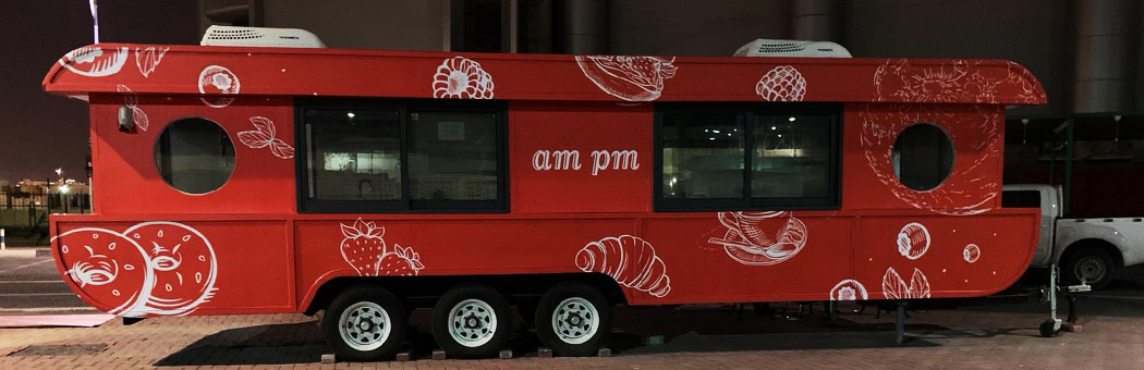 AM PM Mobile Kitchen Trailer