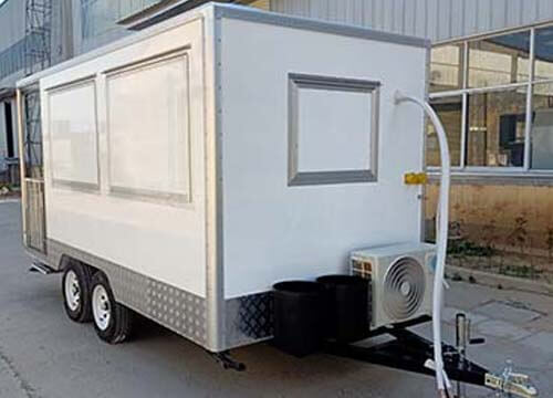 food trailer with porch