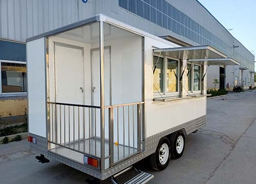 food trailer with porch