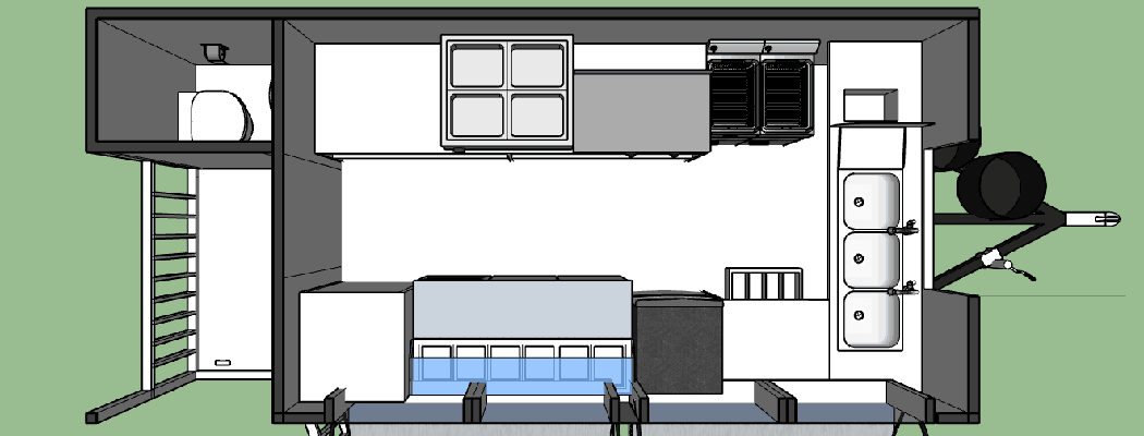 porch food trailer design