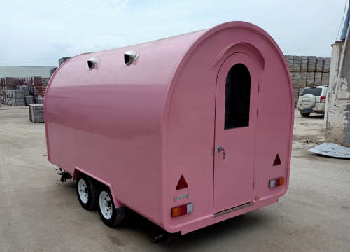 The mexican food cart trailer