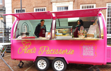 Alex's Patisserie Bakery Trailer