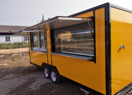 quality hot dog trailer