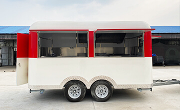 Small concession trailer