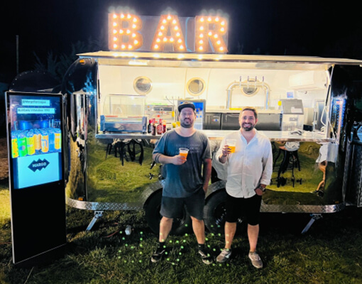 airstream beer trailer