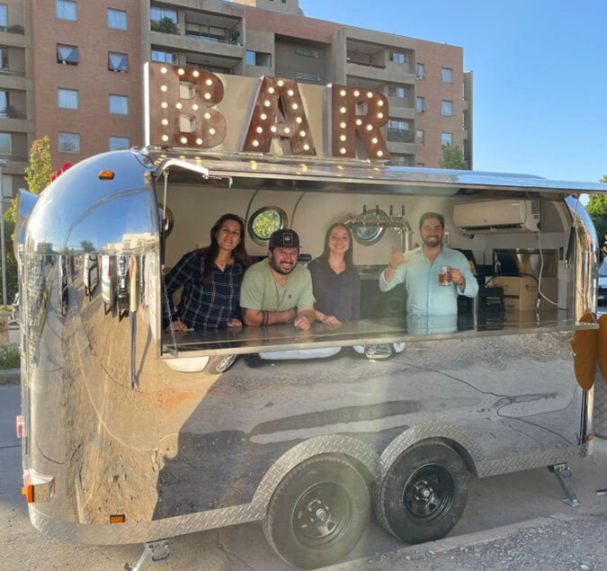 airstream beer trailer for sale