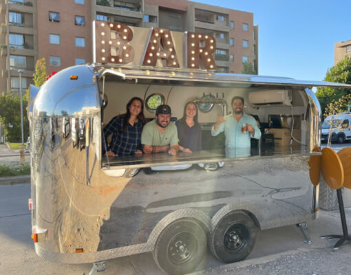 airstream beer trailer