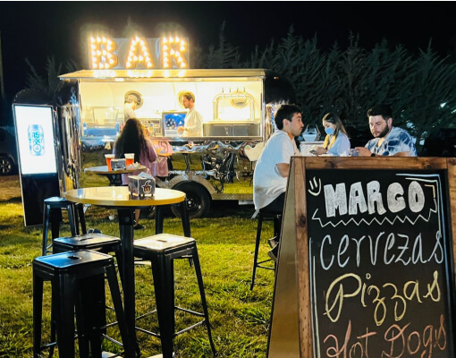 mobile beer trailer