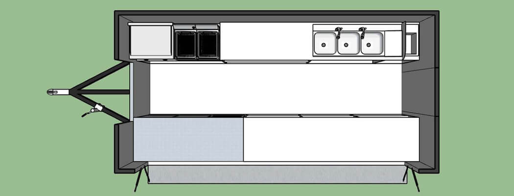 food vending trailer desing