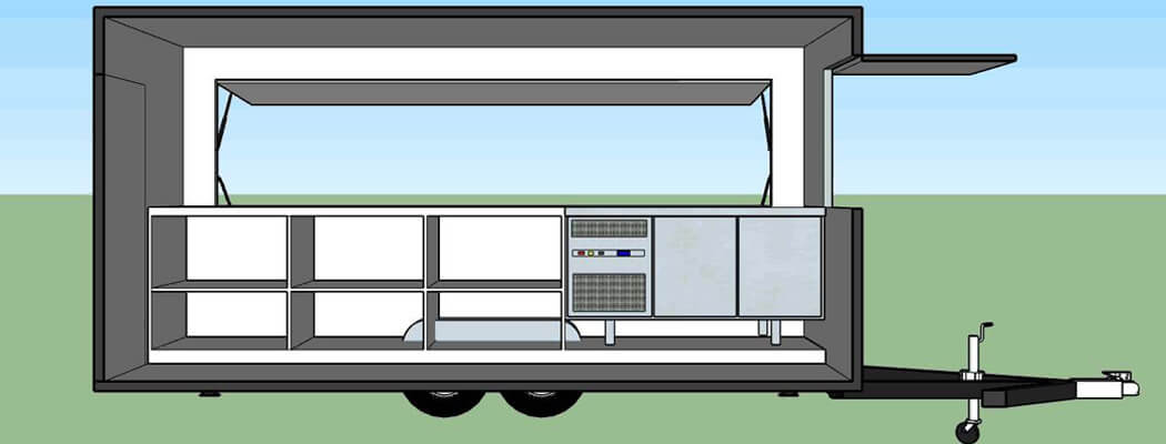 food vending trailer design