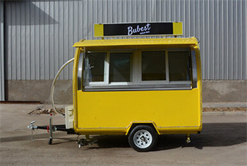 custom drink hot dog trailer