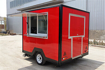 small bbq food trailer