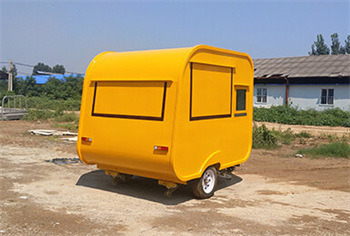 small hot dog food trailer