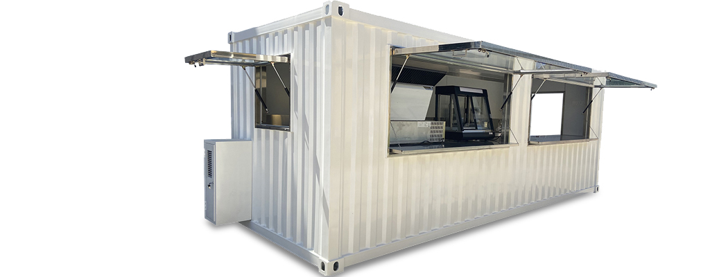 Modular container restaurant for sale