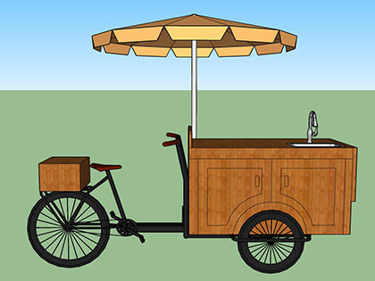 Bike Food Cart Design
