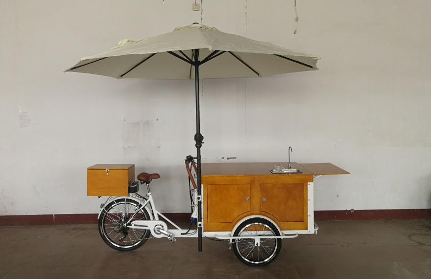 Vintage Bike Food Cart