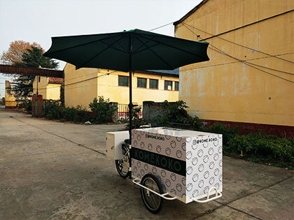 Custom Bicycle Food Cart