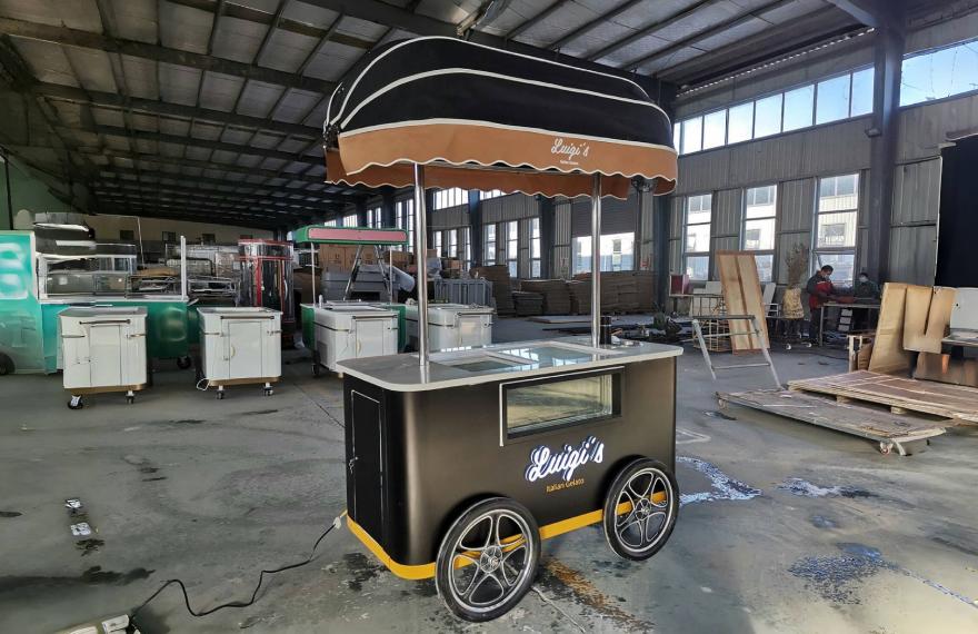 Ice-Cream-Cart-with-Freezer