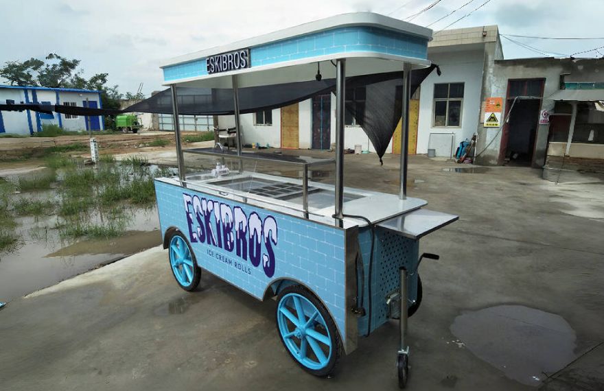Ice-Cream-Roll-Cart