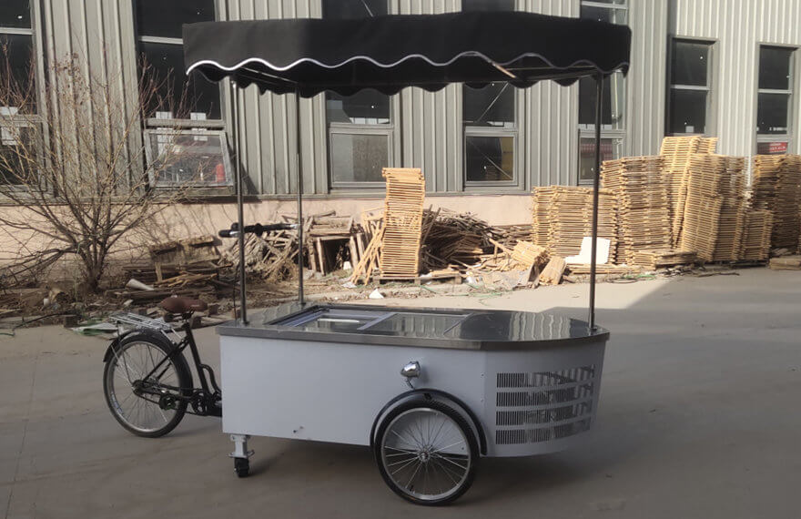 Bicycle Ice Cream Cart