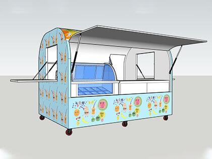 Ice Cream Kiosk Design