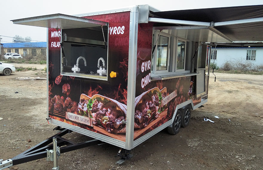 Custom BBQ Trailer