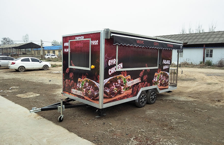 Custom BBQ Trailer