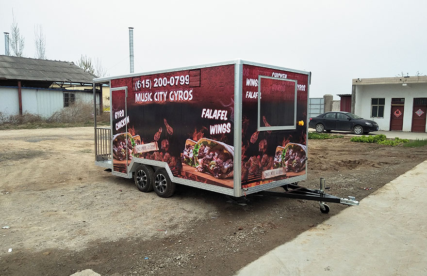 Custom BBQ Trailer