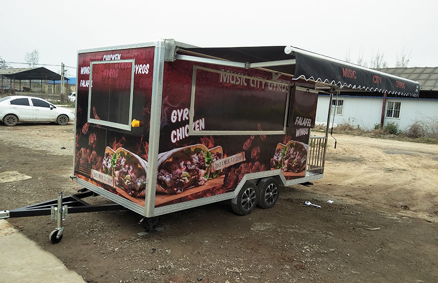 Custom BBQ Trailer