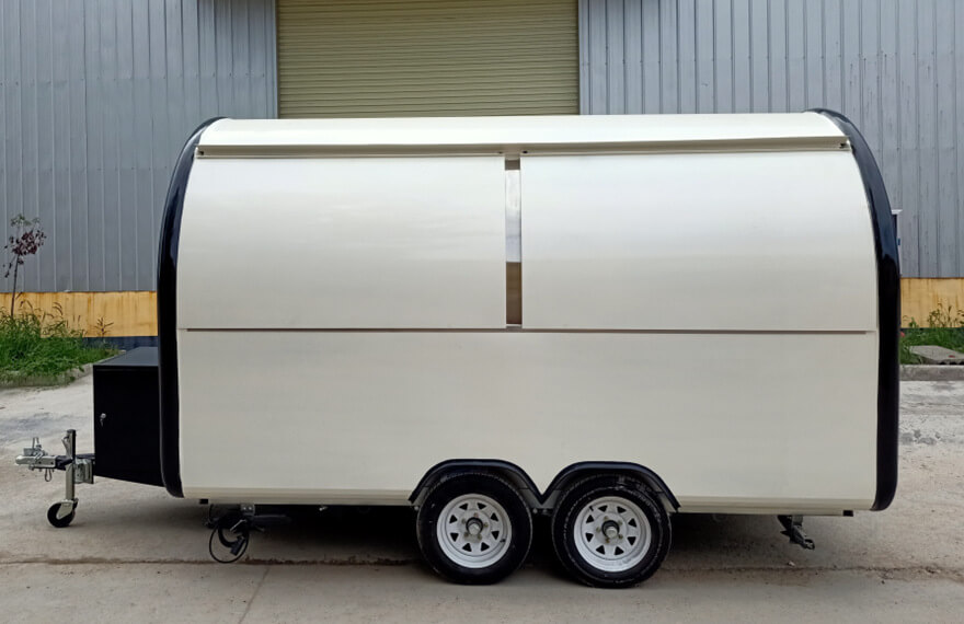 custom mobile beverage trailer