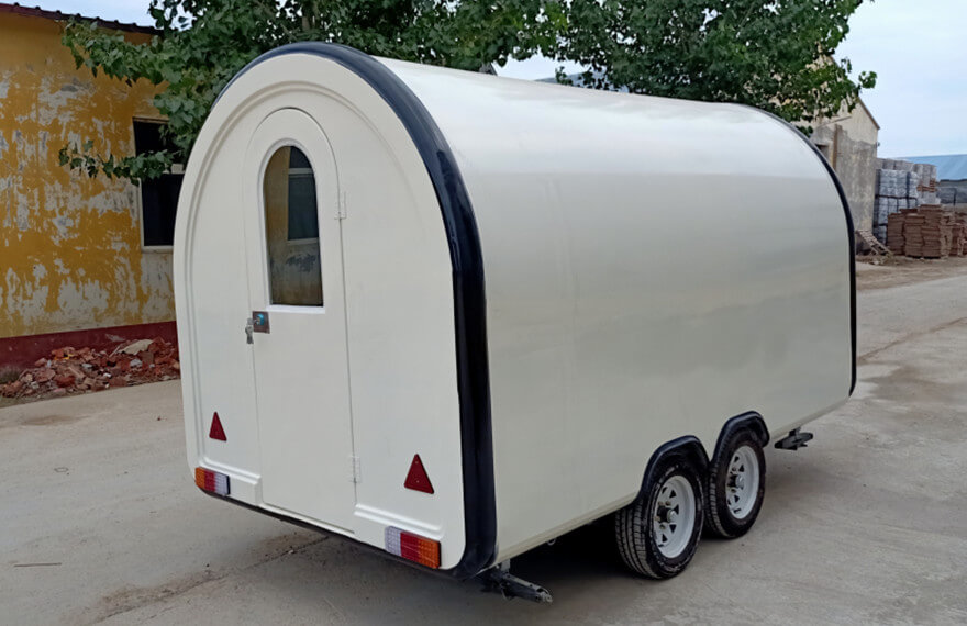 mobile beverage trailer rear