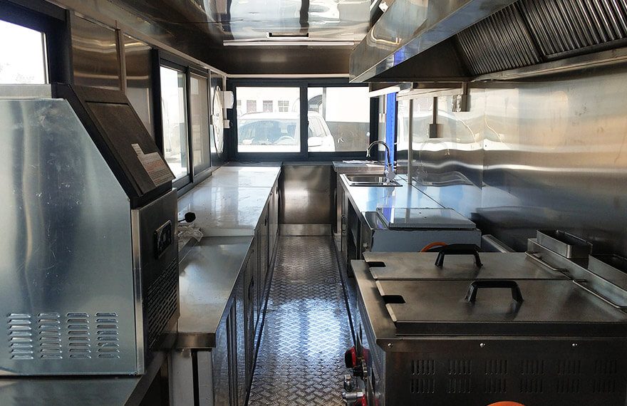 Burger Trailer Kitchen