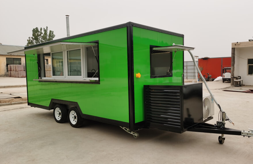 burger van trailer