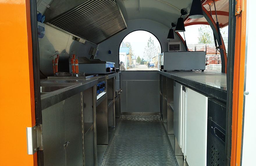 catering trailer kitchen
