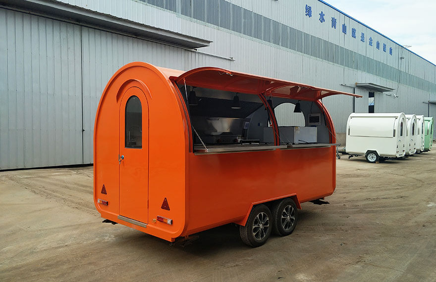 catering trailer rear