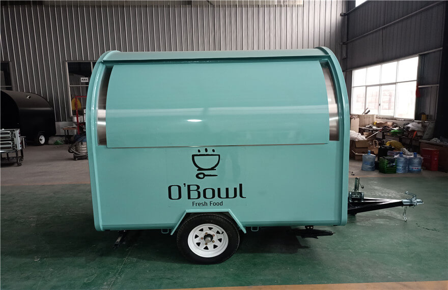 Small Salad Food Trailer