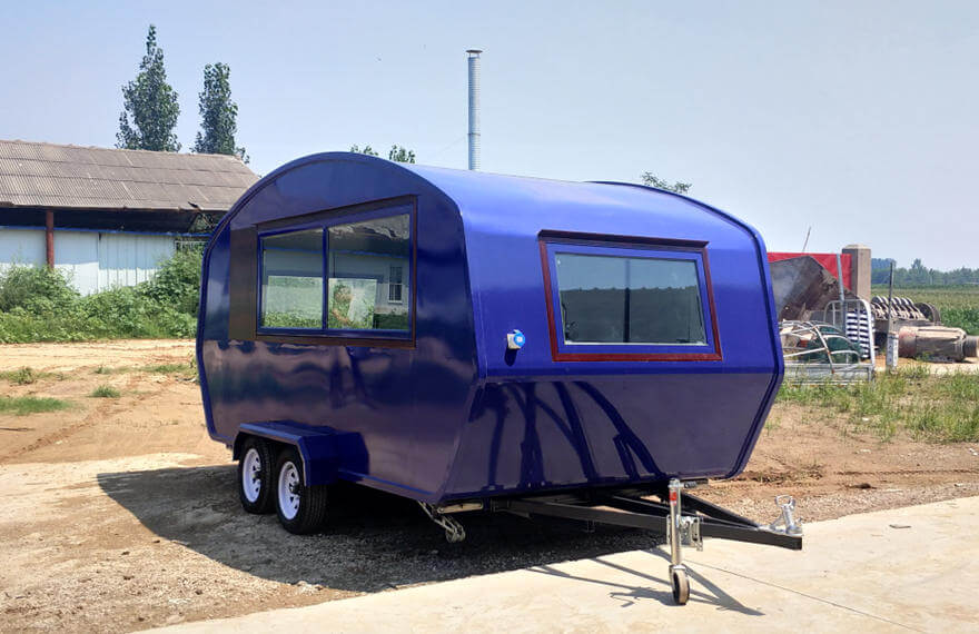 Australian Coffee Concession Trailer Front