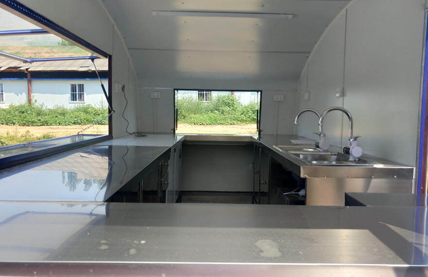 Australian Coffee Concession Trailer Kitchen