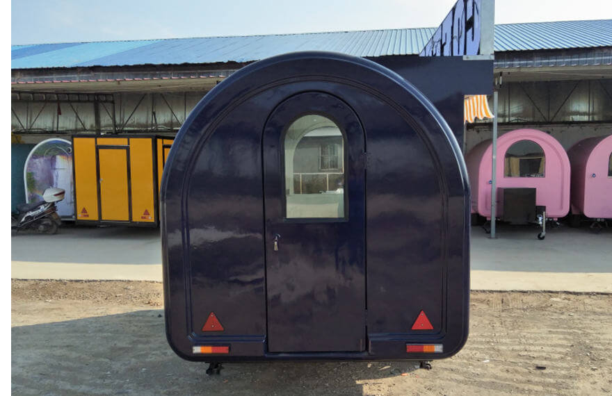 small coffee cart trailer rear