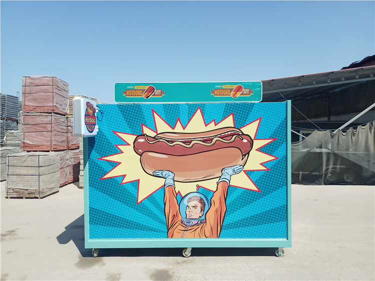 hot dog kiosk