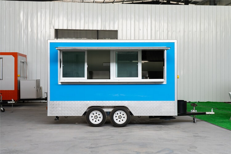 New Design Street Sale Buy Hot Dog Trailer