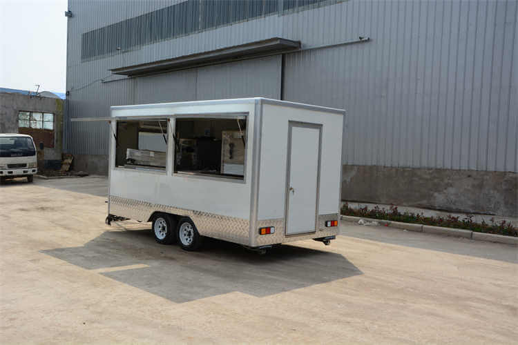 Mobile Street Chicken BBQ Ttrailer Gooseneck BBQ Trailer For Sale